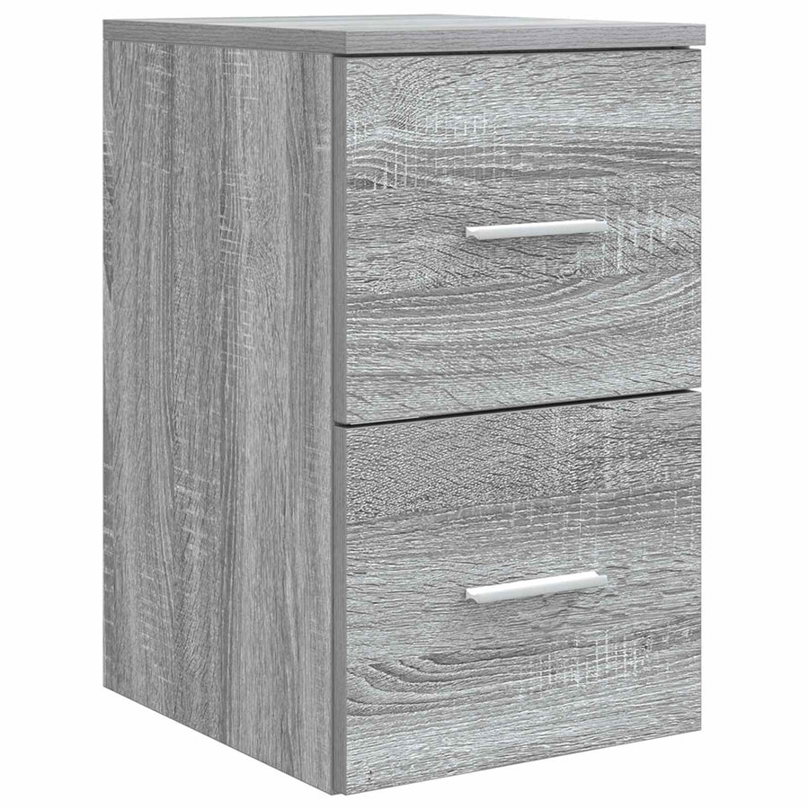 Badkamerkast Tussenin Grijs Sonoma 30 x 44,5 x 50 cm