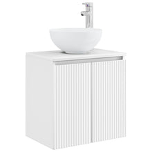 Wandgemonteerde wastafelmeubel Wit 49,5 x 35 x 63 cm