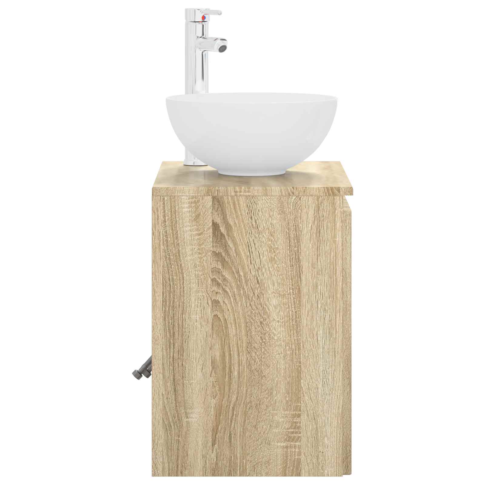 Wandgemonteerde wastafelmeubel Sonoma Eiken 49,5 x 41 x 64,5 cm
