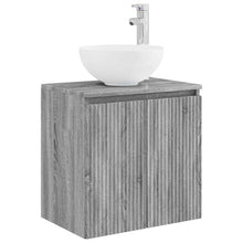 Wandgemonteerde wastafelmeubel Grijs Sonoma 49,5 x 41 x 64,5 cm