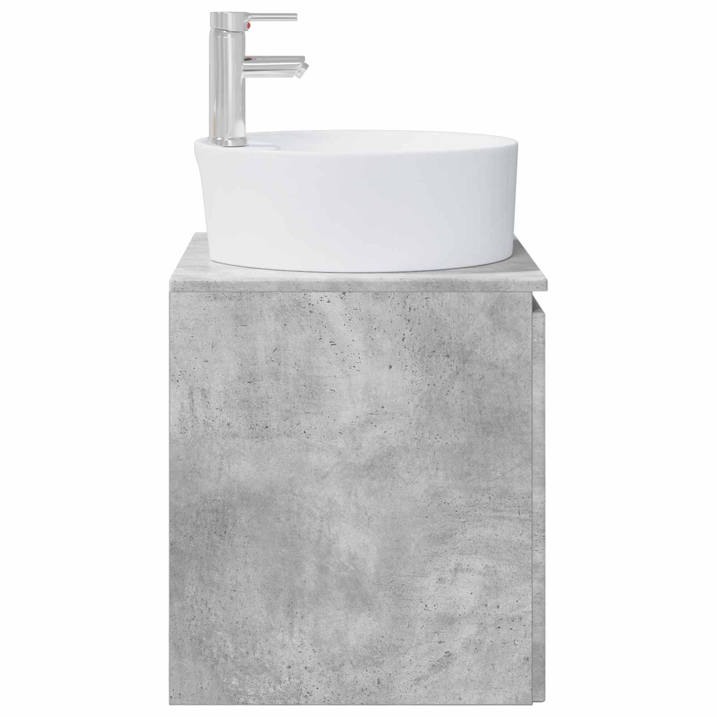 Wandgemonteerde wastafelmeubel Betongrijs 49,5 x 44,5 x 65 cm