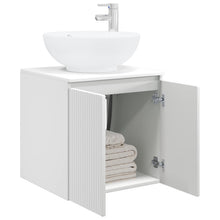 Wandgemonteerde wastafelmeubel Wit 49,5 x 44,5 x 65 cm