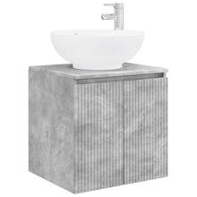 Wandgemonteerde wastafelmeubel Betongrijs 49,5 x 44,5 x 65 cm