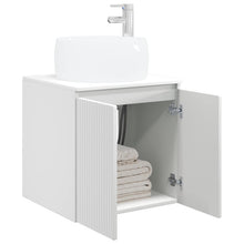 Wandgemonteerde wastafelmeubel Wit 49,5 x 44,5 x 66 cm