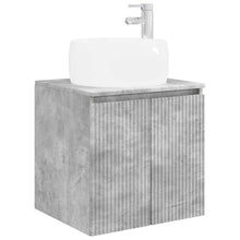 Wandgemonteerde wastafelmeubel Betongrijs 49,5 x 44,5 x 66 cm