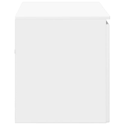 Wand Gemonteerde Badkamerkast Wit 62,5 x 44,5 x 50 cm
