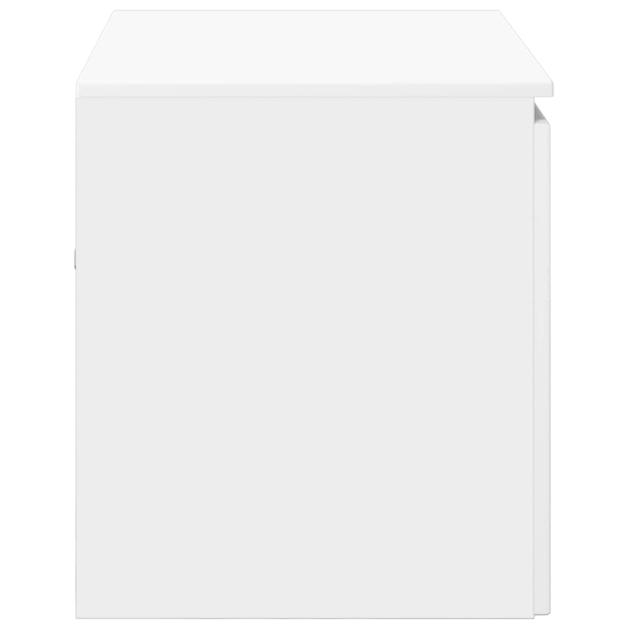 Wand Gemonteerde Badkamerkast Wit 62,5 x 44,5 x 50 cm