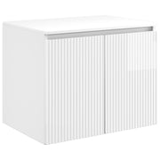 Badkamerkast 62,5x44,5x50 cm hoogglans wit