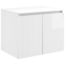 Wand Gemonteerde Badkamerkast Hoogglans Wit 62,5 x 44,5 x 50 cm