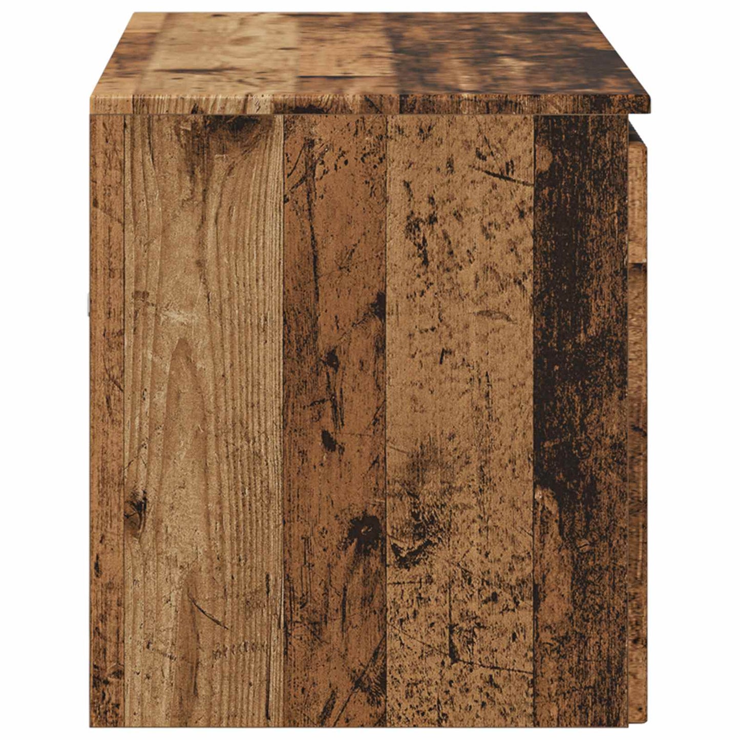 Wand Gemonteerde Badkamerkast Oud hout 62,5 x 44,5 x 50 cm