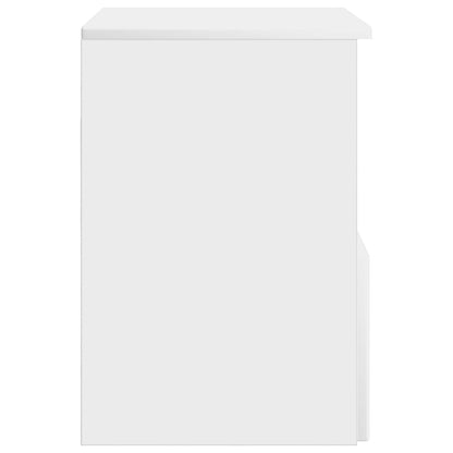 Badkamerkast Wit 30 x 35 x 50 cm Bewerkt hout