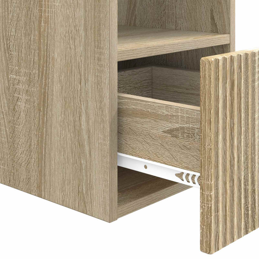 Badkamerkast Sonoma Eiken 30 x 35 x 50 cm Bewerkt hout