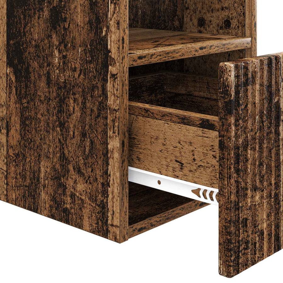 Badkamerkast Oud hout 30 x 35 x 50 cm Bewerkt hout