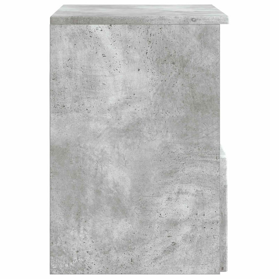 Badkamerkast Betongrijs 30 x 41 x 50 cm Bewerkt hout