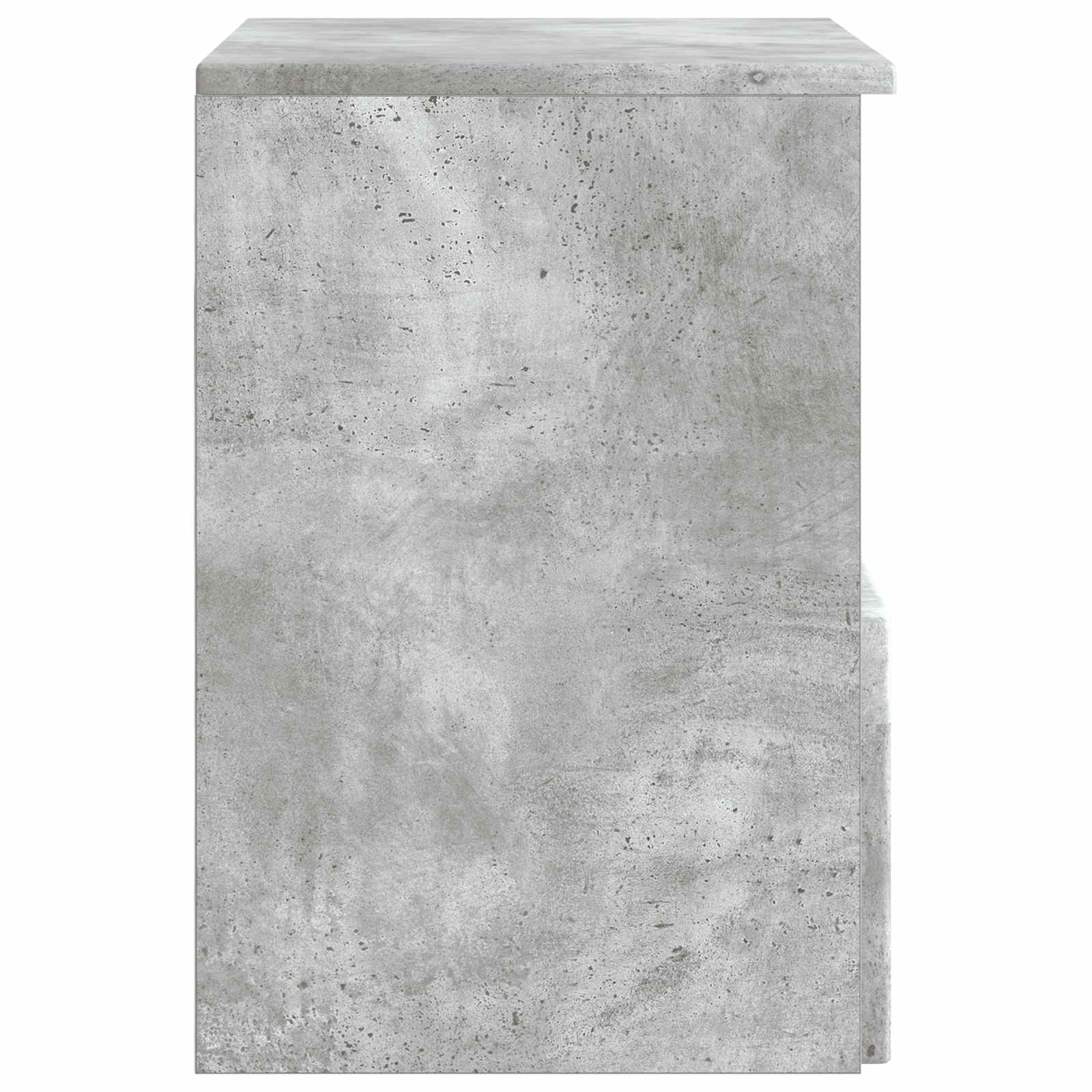 Badkamerkast Betongrijs 30 x 44,5 x 50 cm Bewerkt hout