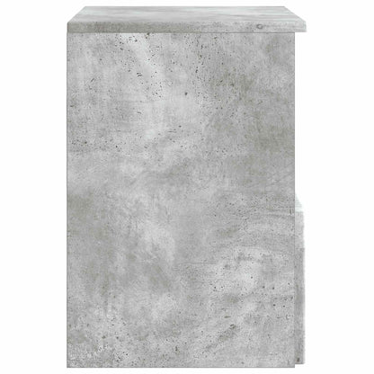 Badkamerkast Betongrijs 30 x 44,5 x 50 cm Bewerkt hout