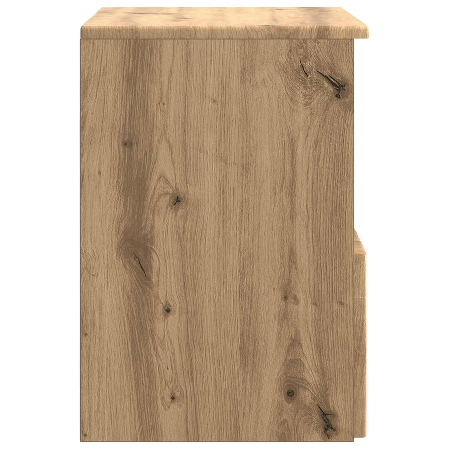 Badkamerkast Artisanaal eiken 30 x 44,5 x 50 cm Bewerkt hout