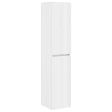 Wand Gemonteerde Badkamerkast Wit 33 x 34,5 x 160 cm