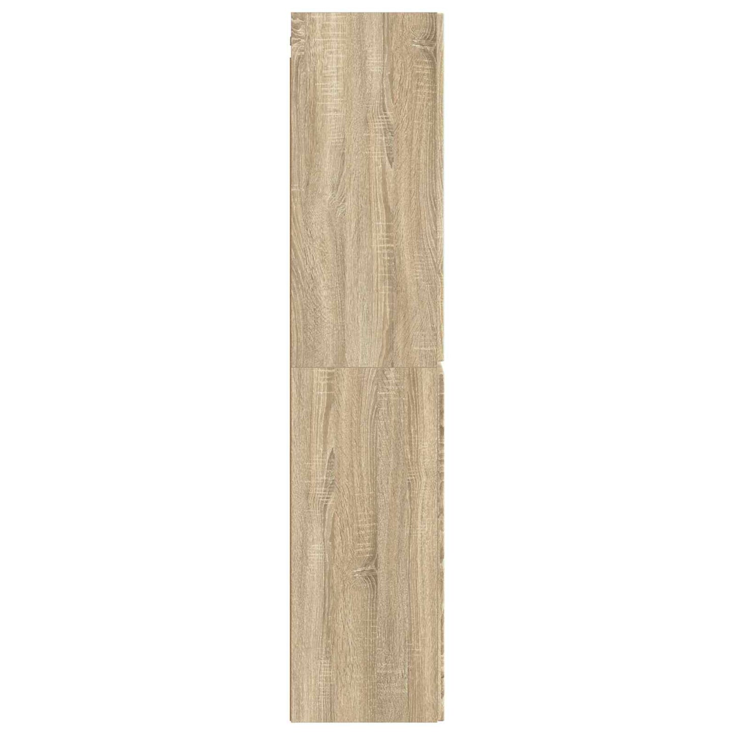 Wand Gemonteerde Badkamerkast Sonoma Eiken 33 x 34,5 x 160 cm