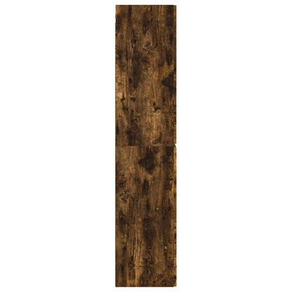 Wand Gemonteerde Badkamerkast Gerookt eiken 33 x 34,5 x 160 cm