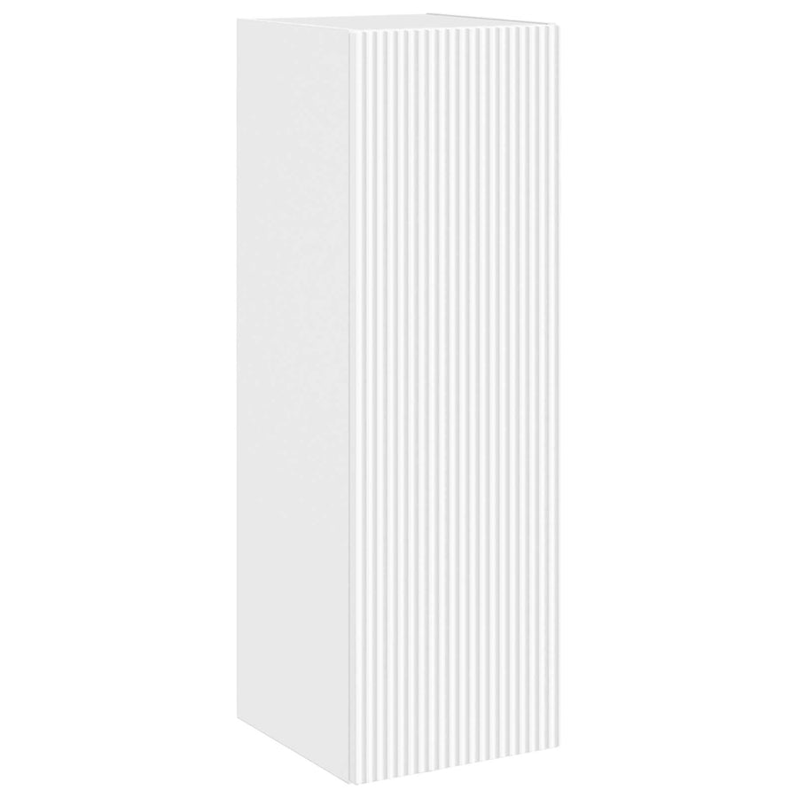 Wand Gemonteerde Badkamerkast Wit 33 x 34,5 x 100 cm