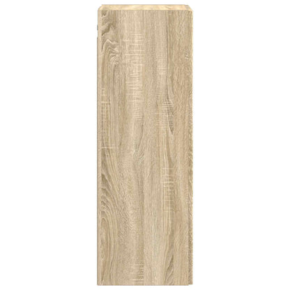 Wand Gemonteerde Badkamerkast Sonoma Eiken 33 x 34,5 x 100 cm