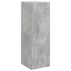 Badkamerkast wandmontage 33x34.5x100 cm betongrijs