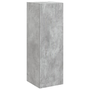 Badkamerkast wandmontage 33x34.5x100 cm betongrijs