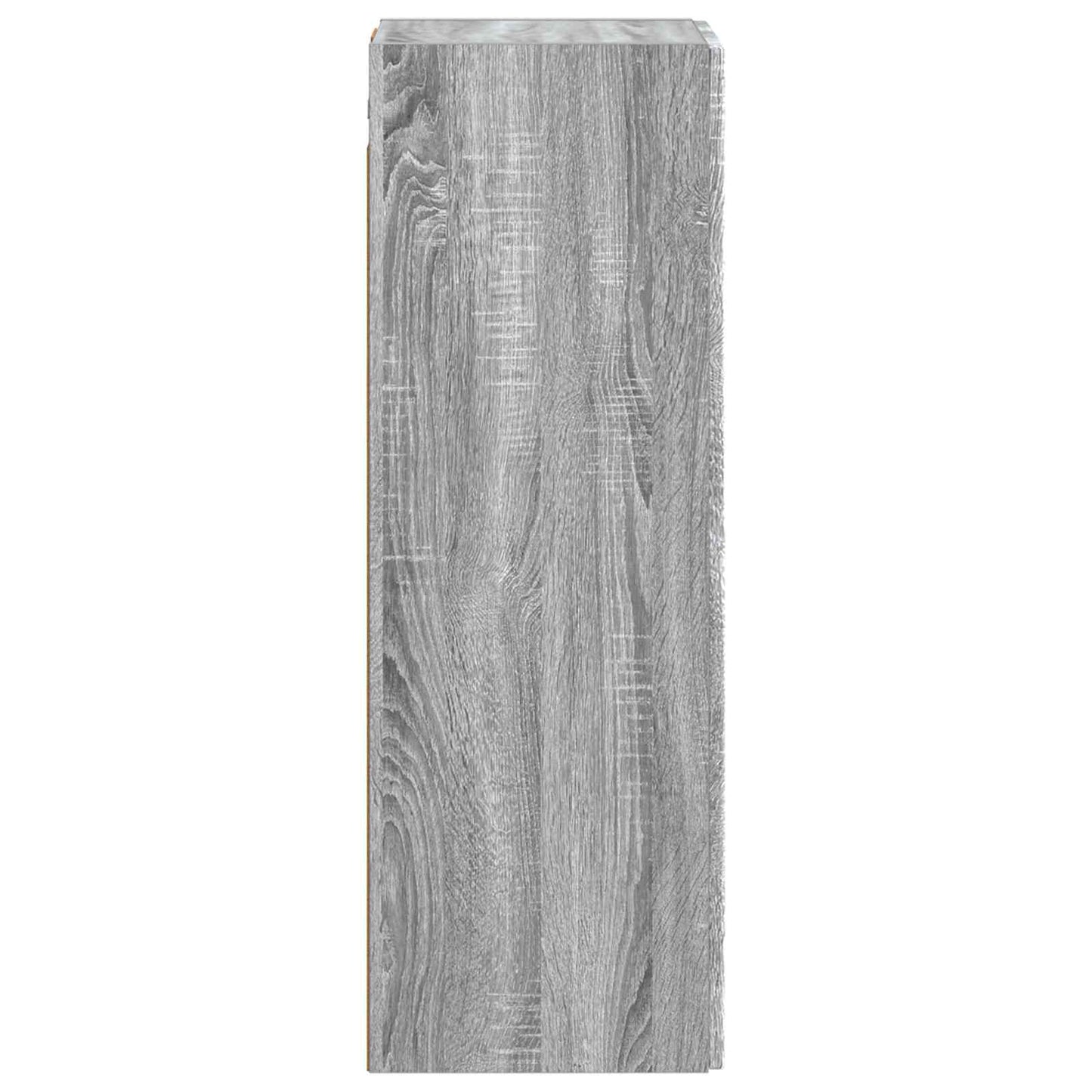 Wand Gemonteerde Badkamerkast Grijs Sonoma 33 x 34,5 x 100 cm