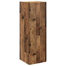 Wand Gemonteerde Badkamerkast Oud hout 33 x 34,5 x 100 cm