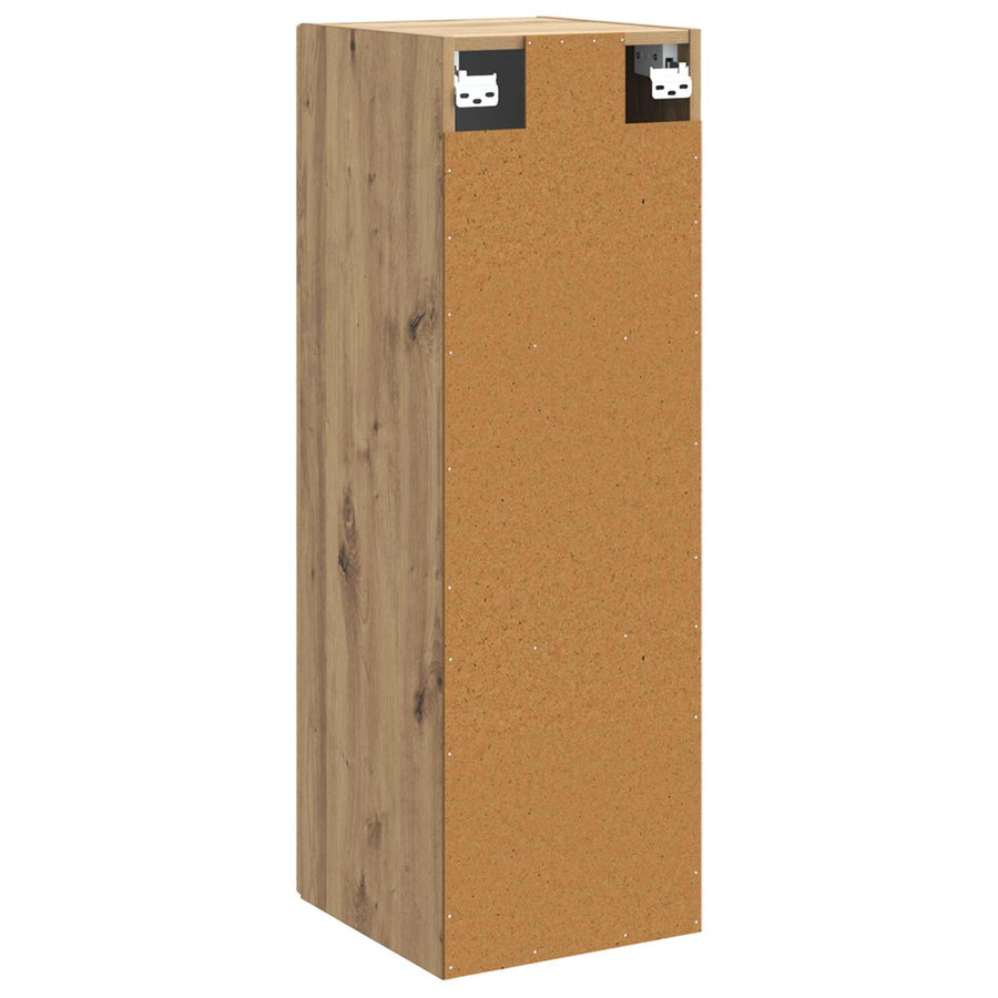 Wand Gemonteerde Badkamerkast Artisanaal eiken