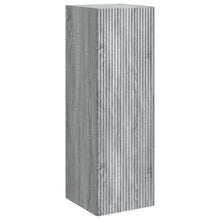 Wand Gemonteerde Badkamerkast Grijs Sonoma 33 x 34,5 x 60 cm