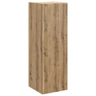 Badkamerkast 33x34,5x60 cm bewerkt hout muurmontage