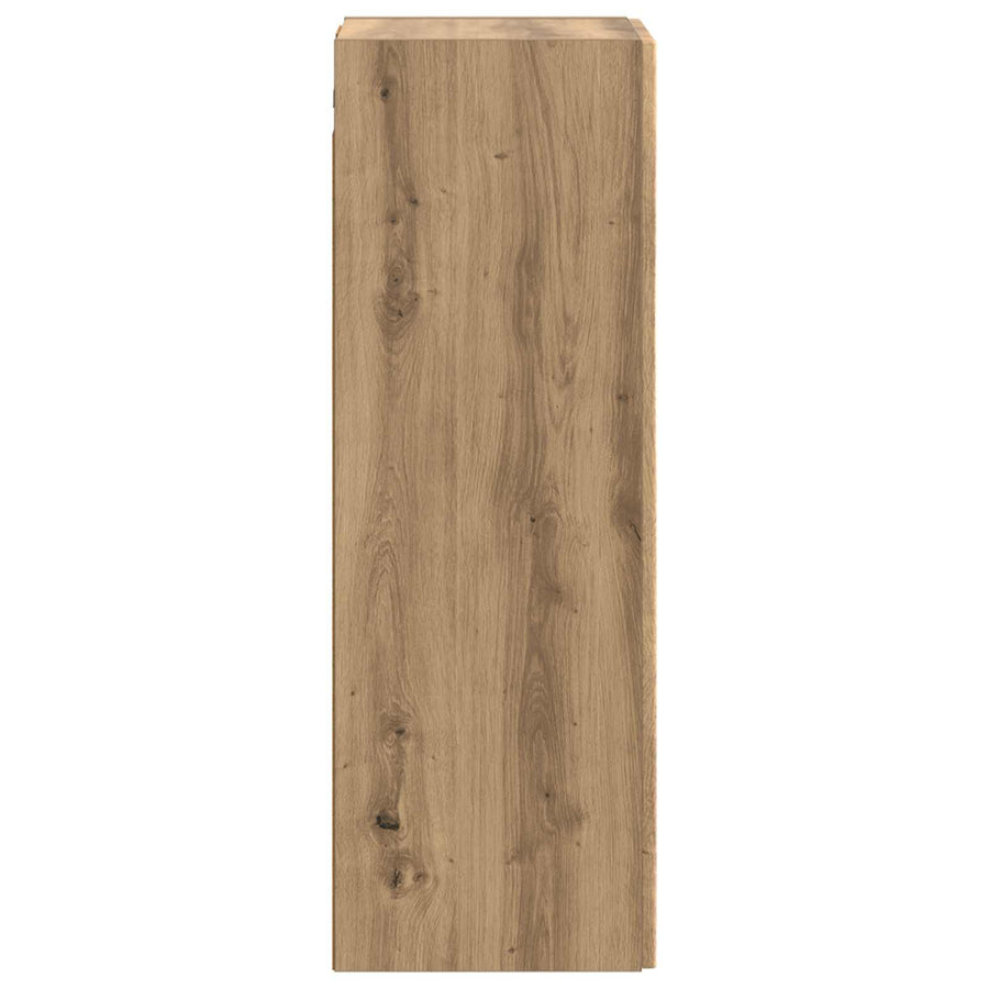 Wand Gemonteerde Badkamerkast Artisanaal eiken