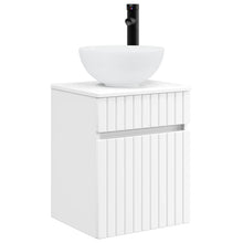 Wandgemonteerde wastafelmeubel Wit 39 x 41 x 64,5 cm