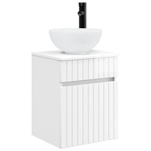 Wandgemonteerde wastafelmeubel Hoogglans Wit 39 x 41 x 64,5 cm