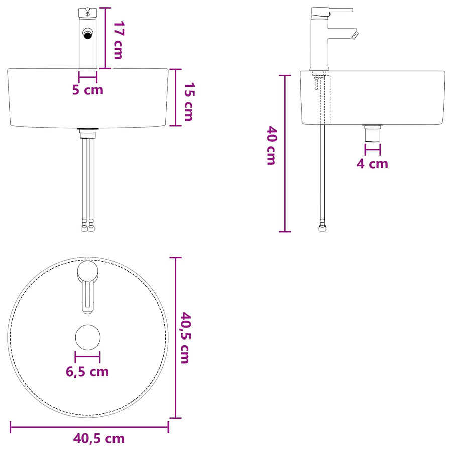 Wandgemonteerde wastafelmeubel Zwart 49 x 44,5 x 65 cm