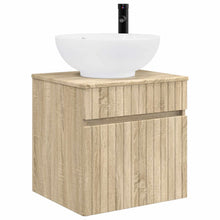 Wandgemonteerde wastafelmeubel Sonoma Eiken 49 x 44,5 x 66,5 cm
