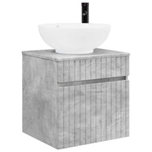Wandgemonteerde wastafelmeubel Betongrijs 49 x 44,5 x 66,5 cm