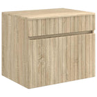 Badkamerkast wandmontage 59x44,5x50 cm sonoma eiken