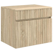Badkamerkast wandmontage 59x44,5x50 cm sonoma eiken