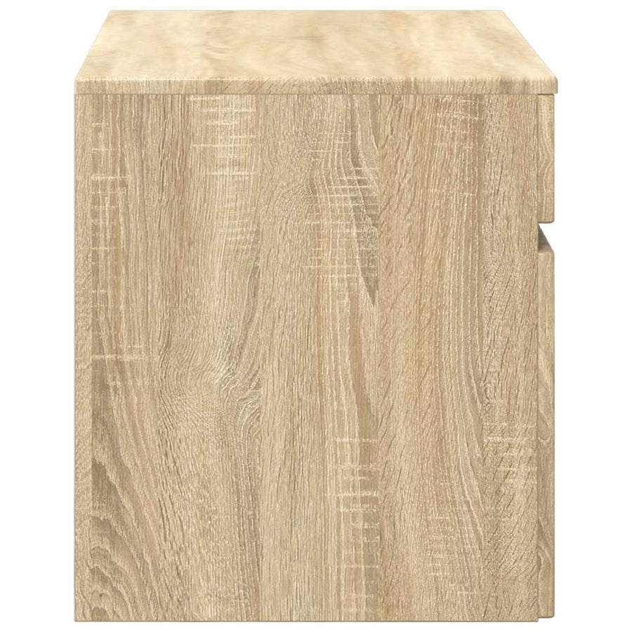 Wand Gemonteerde Badkamerkast Sonoma Eiken 59 x 44,5 x 50 cm
