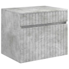 Badkamerkast wandmontage 59x44,5x50 cm betongrijs