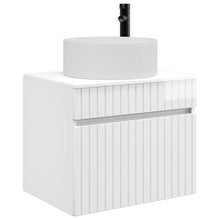 Wand Gemonteerde Badkamerkast Hoogglans Wit 59 x 44,5 x 50 cm
