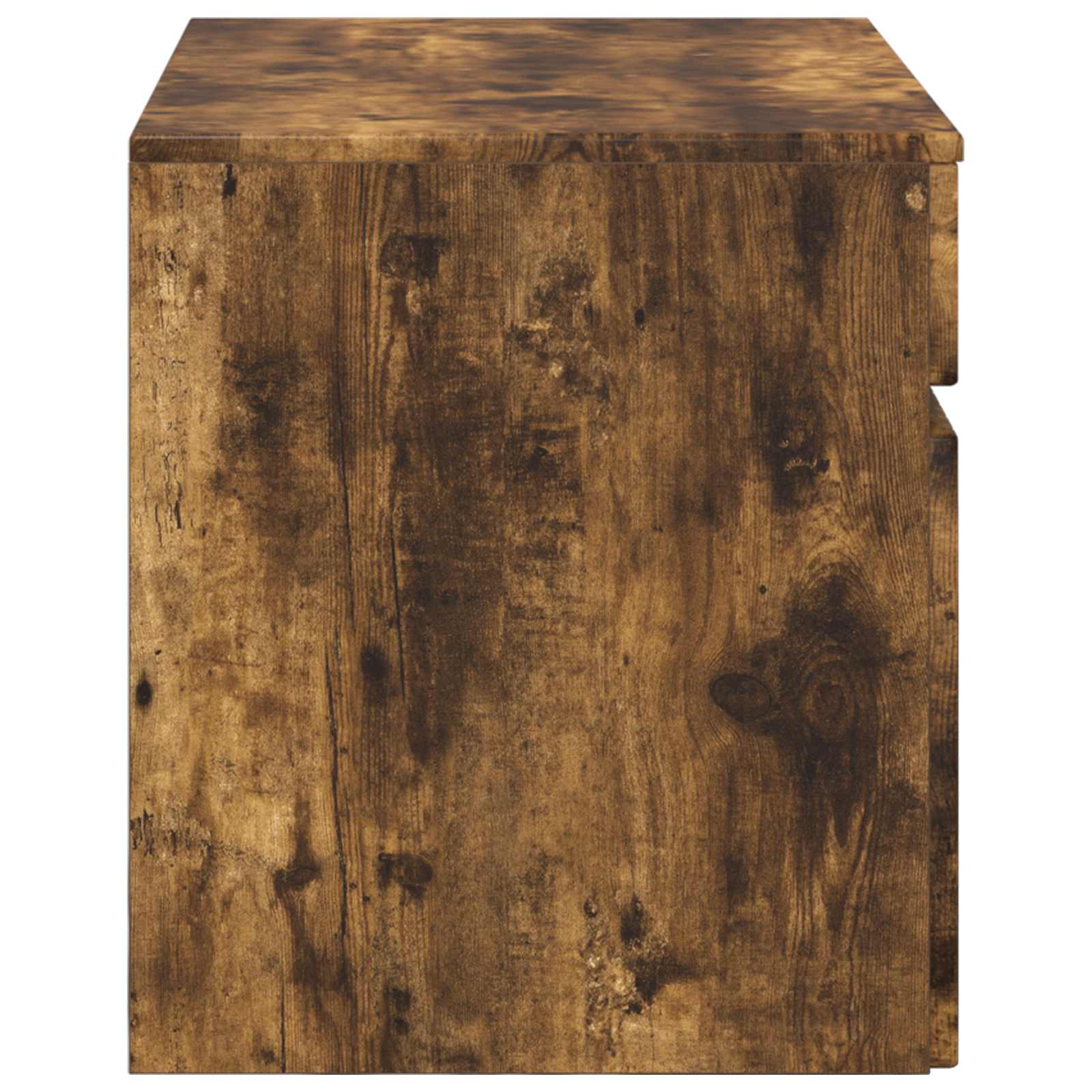 Wand Gemonteerde Badkamerkast Gerookt eiken 59 x 44,5 x 50 cm