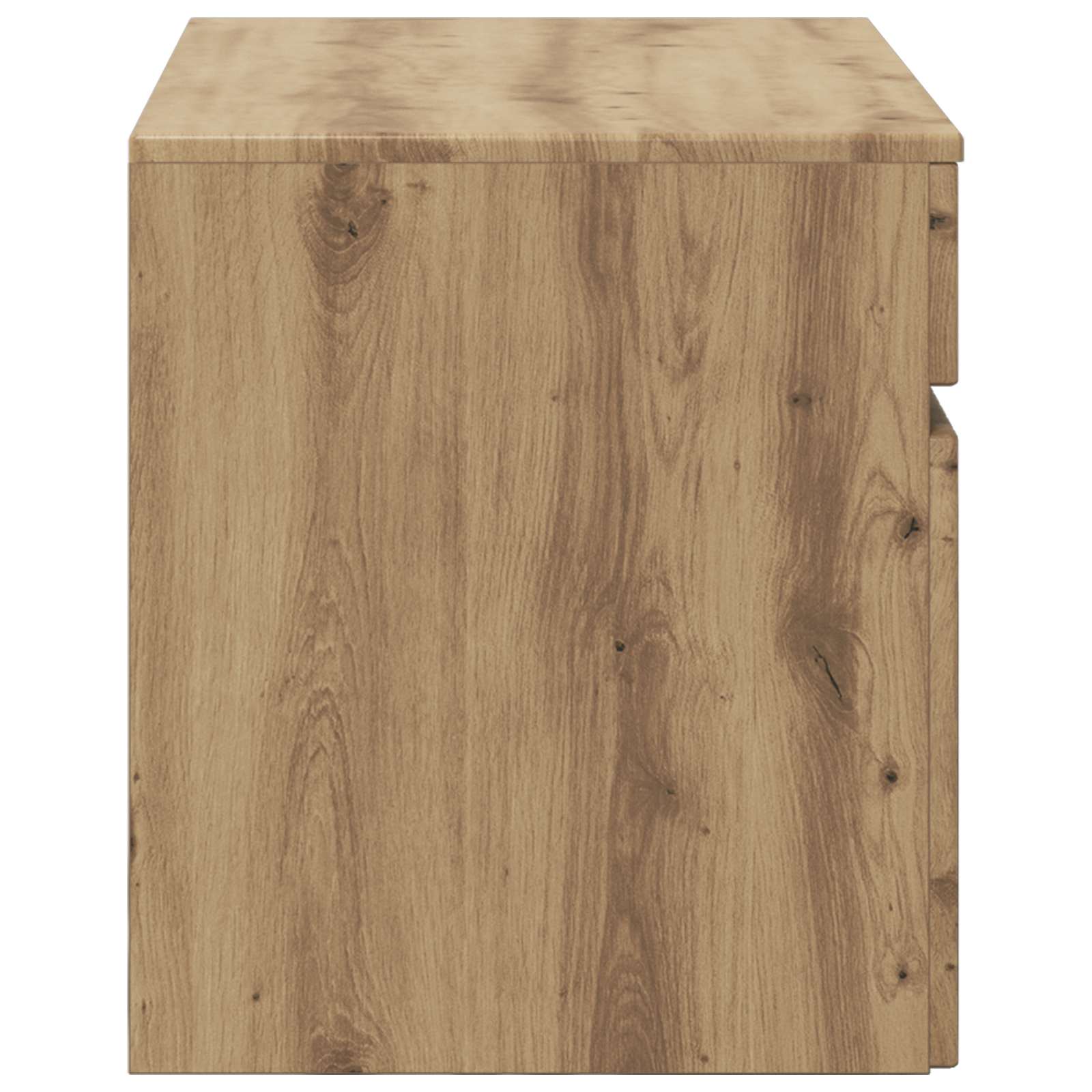 Wand Gemonteerde Badkamerkast Artisanaal eiken