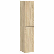 Badkamerkast 33x34,5x160 cm sonoma eiken