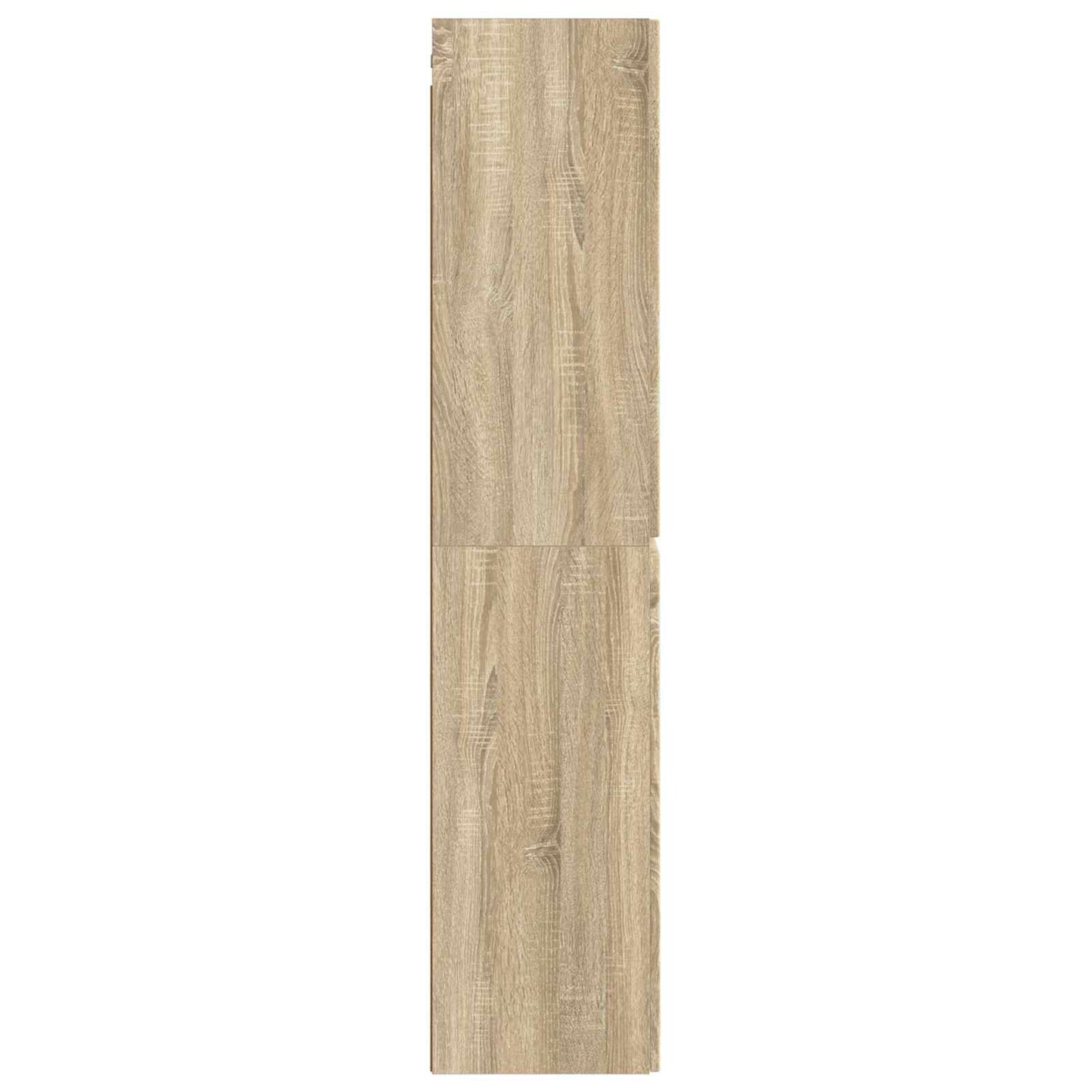 Wand Gemonteerde Badkamerkast Sonoma Eiken 33 x 34,5 x 160 cm