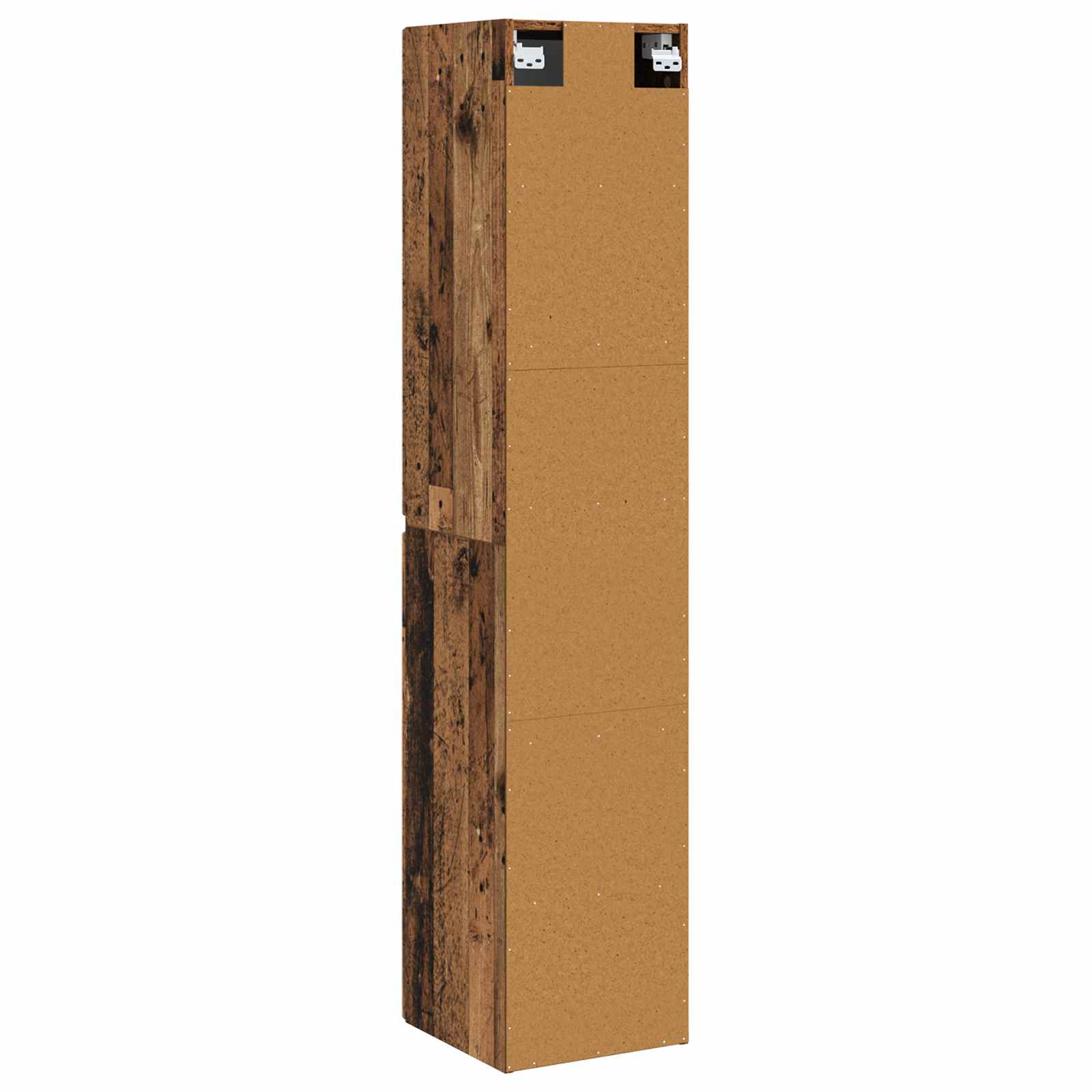 Wand Gemonteerde Badkamerkast Oud hout 33 x 34,5 x 160 cm