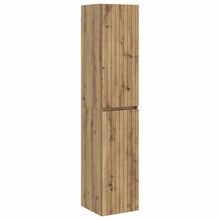 Wand Gemonteerde Badkamerkast Artisanaal eiken